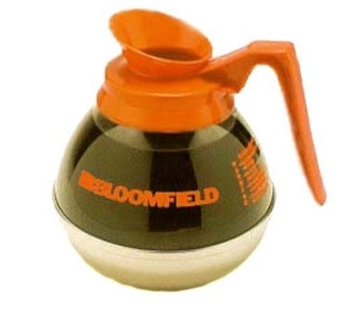 Bloomfield DCF8885O3 Orange Handled Plastic Decaf Decanter 3/Pack  - Case of 3