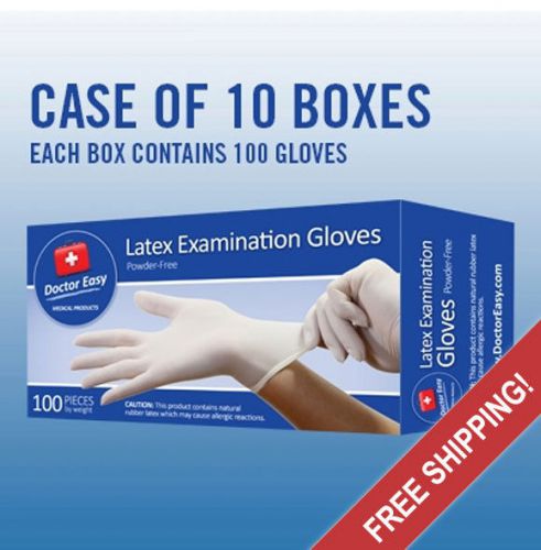 Doctor Easy Medical Products: Latex Exam Gloves Case