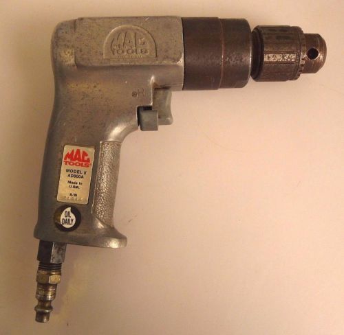 Mac Tools Model AD800A Air Drill 3/8&#034; Drive Made in USA