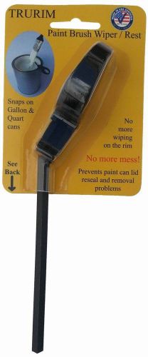 Lot of 24 Pieces - TRURIM Paint Brush Wiper/Rest Snaps onto Gallon &amp; Quart Cans