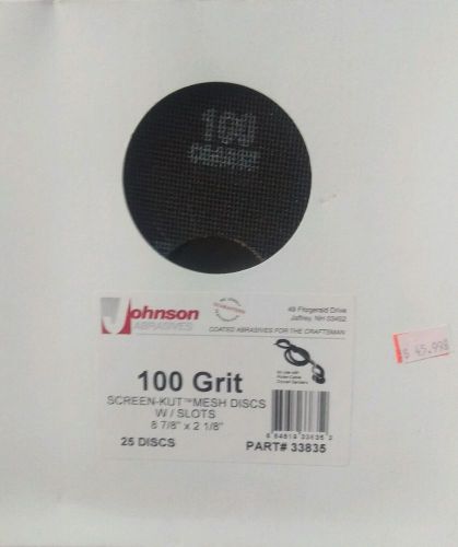 Porter Cable Drywall Sanding Screen Discs 100 Grit box of 25