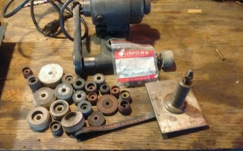 DUMORE #11 Speedee Tool Post Grinder W/ Case &amp; and Attachments