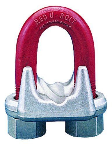 Crosby 1010391 2-1/4&#034; (56-58mm) forged wire rope clip galvanized, new for sale