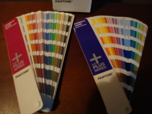 Pantone Formula Guides, the PLUS series, coated and uncoated