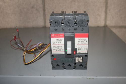 G.E. SEL36AT060 Circuit Breaker  with 120v.Shunt and Bell Alarm