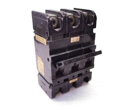 Heinemann GJ3-G3-U-0200-01A Circuit Breaker 200A  240V 3 Pole