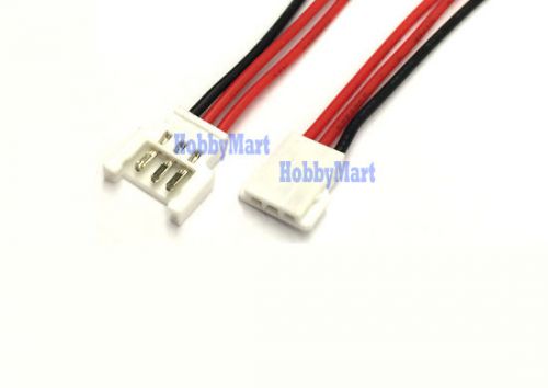 LOSI 3-Pin Connector plug male female with Wire 26AWG x 10 Pairs
