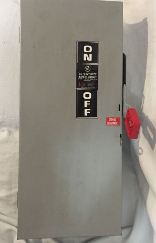 GE 600 Volt 60 Amp Fused Disconnect