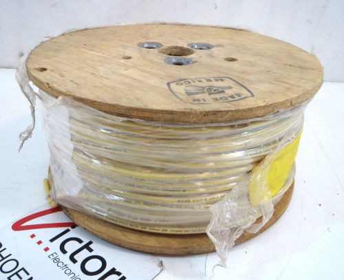 Copper Conductor Building Wire THHN Cable, 8 AWG, 19 Stranded Yellow 500FT/ Reel