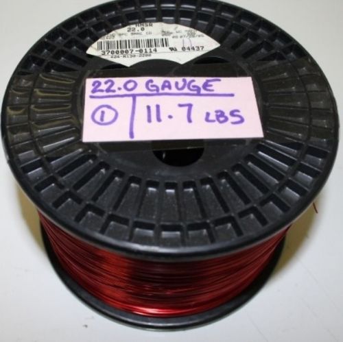 22.0 Gauge Rea Magnet Wire 11.7 lbs / Fast Shipping / Trusted Seller !