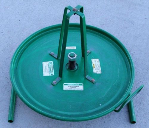 GREENLEE TEXTRON 37218 BX ARMORED COILED CABLE DISPENSER - used once