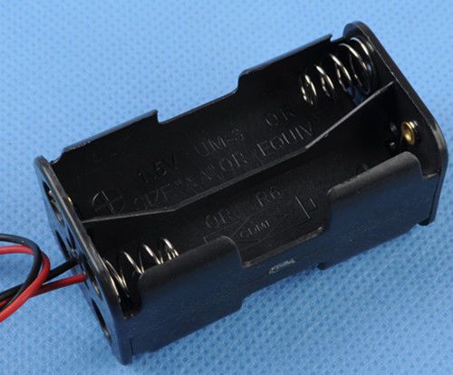 AA Battery Case 4*AA 4xAA Battery Holder Battery Box With Wire Lead 6V