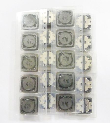10 PCS 1207-470M 47uH Shielded SMD Power Inductors12*12*7MM new good quality