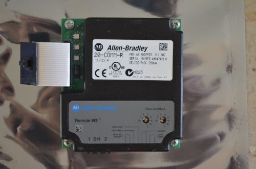 Allen Bradley 20-COMM-R Series A Remote I/O Adapter Firmware 1.007
