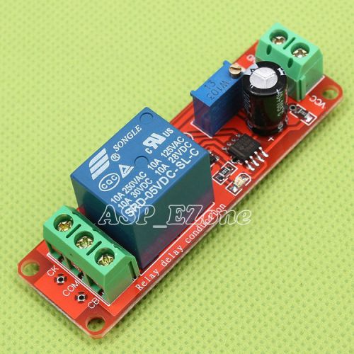 ICSE025A 5V Delay Relay Module With continuous current protection The delay time