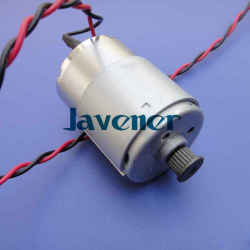 New 385 dc motor carbon brush generator high torque robot diy &amp;wire &amp;belt pulley for sale