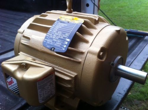 New baldor 4hp air over, 1735 rpm, 230/460 v, 182t, teao electric motor for sale
