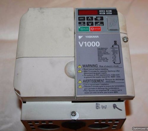 Used Yaskawa V1000 Variable Frequency Drive CIMR-VU4A0011FAA