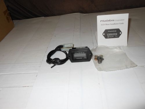 HOBBS HOUR METER 12 TO48 VOLTS DC  NEW UNIT