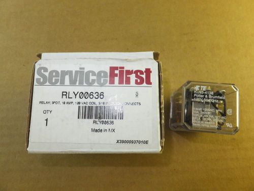 Service First RLY00636 Relay 3PDT 10 Amp