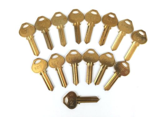 ESP Lock Corp. Key Blanks  # RU46  Quantity 15 New Old Stock Free Shipping