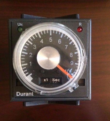DURANT EATON MULTIFUNCTION TIMER RELAY, 120VAC/DC, E42AF1124120