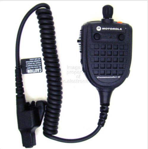 Motorola commander ii rmn5089b speaker mic for xts5000 for sale