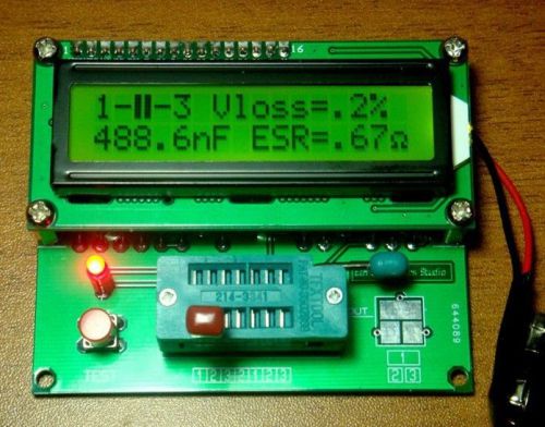 M328 transistor tester diode triode capacitance esr meter mos pnp npn r/c/l for sale