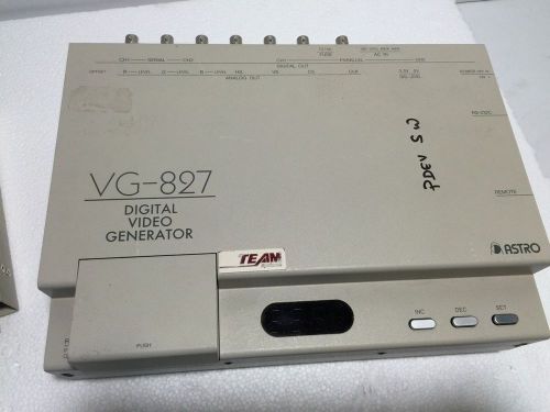Astro VG-827 Digital Video Generator with Accessories