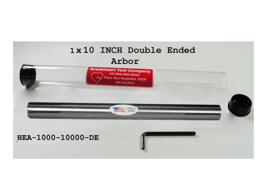 1&#034; x 10 expanding arbor (mandrel) double ended -american made for sale