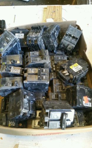 Lot of miscellaneous circuit breakers