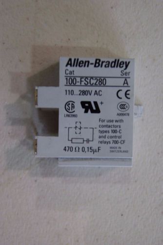 Allen-Bradley Surge Suppressor 100-FSC280 A