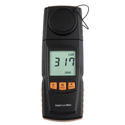 Gm1020 lcd display handheld digital lux light meter photometer up to 200k lux ww for sale