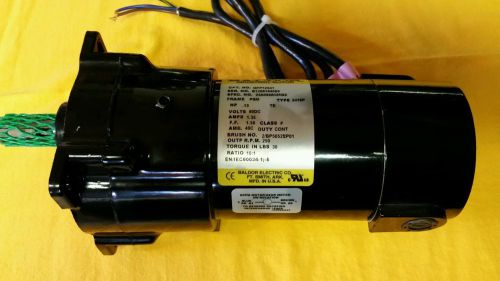 BALDOR GEAR MOTOR 90 VDC NEW 250 RPM