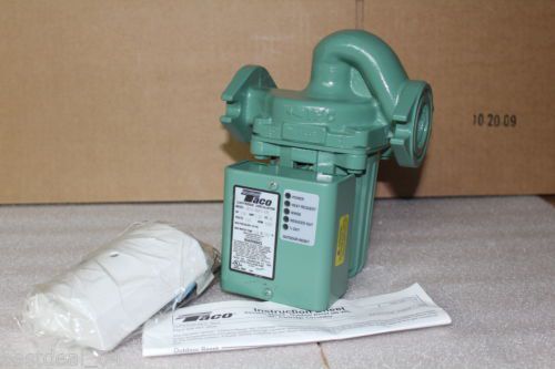 New taco 0010-vsf3-ifc cast iron variable speed setpoint control circulator pump for sale
