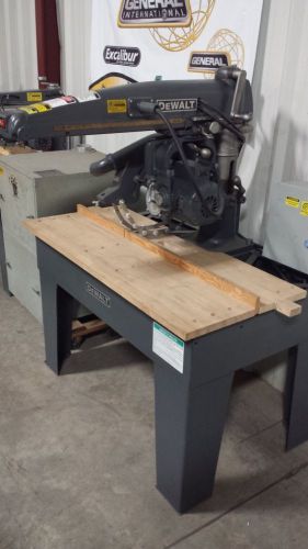 16&#034; DeWalt Radial Arm Saw Saw Model GE