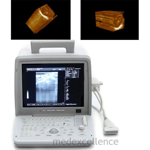 12.1 Veterinary VET Full Digital Portable Ultrasound Scanner linear 3D software