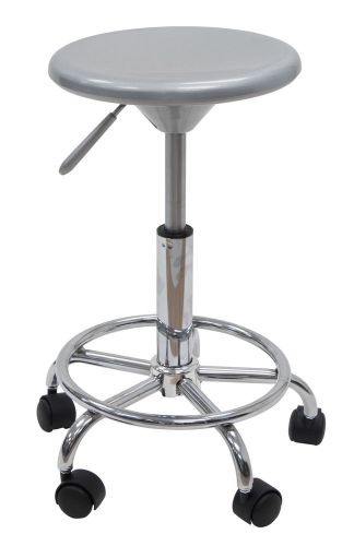 Studio Designs Height Adjustable Studio Bar Stool Silver