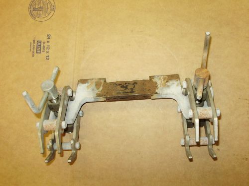 Welding clamps for tube, pipe, or square steel 2 3/4&#034;  maximum round for sale