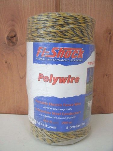Fi-Shock Polywire ~ Portable Electric Fence Wire ~ Free Shipping! ~ New