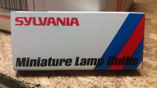 NEW NOS Lot of (20) Sylvania 330610 FB-ML-G5-F Miniature Lamp Bulbs