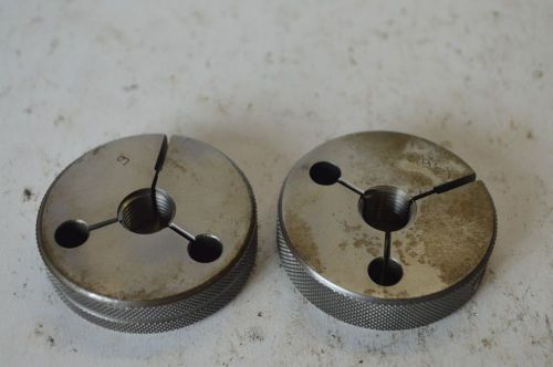 2x ponam thread ring gages m14x1.5g no go lo pd .5060 go pd .5116 for sale