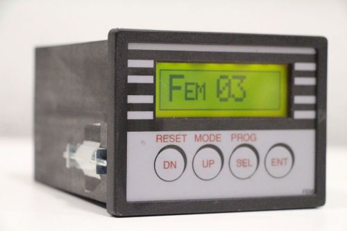 AW Gear FEM-03 Flow Computer Monitor Rate Digital Display Interface Module