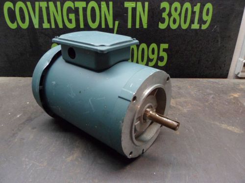 RELIANCE 1.5HP DUTY MASTER MOTOR FR:FK56C 3PH 3450/2850 240/480V USED