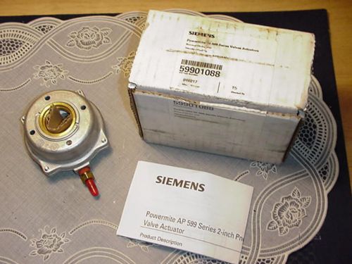 Siemens PowerMite VF599 Series Actuator 59901088 NEW IN BOX!