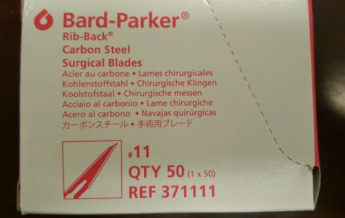 371111 Bard-Parker #11 Surgical Blades  (Bx of 50)