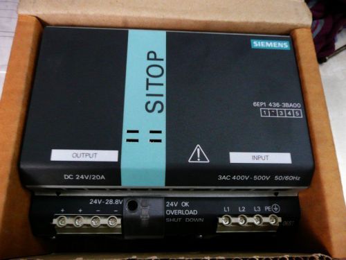 1pcs New Siemens SITOP power 6EP1436-3BA00 in box