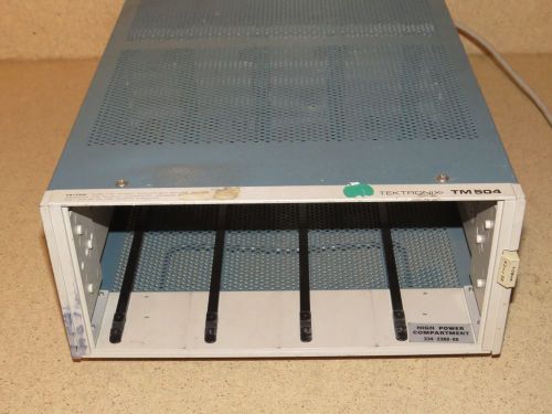 Tektronix tm 504 tm504  mainframe / chassis (ch1) for sale