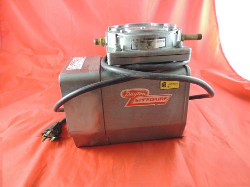 Dayton speedaire compressor / vacuum pump 2z866 for sale