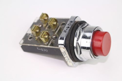 Siemens Furnas Red Momentary Push Button 1NO 1NC 52PA8B2A USG